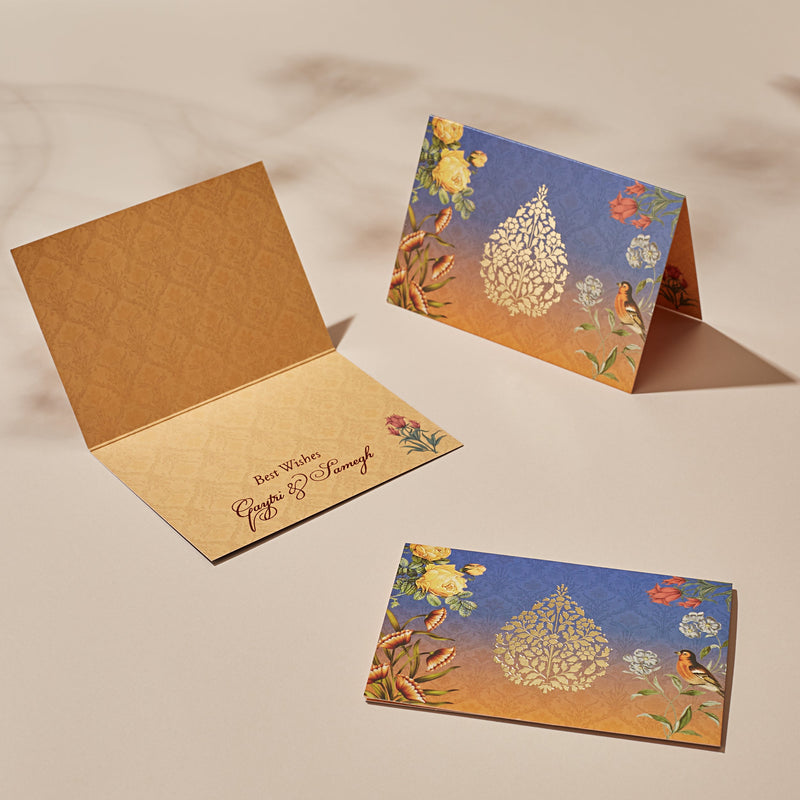 THE INDIAN CHARM - Fold Card