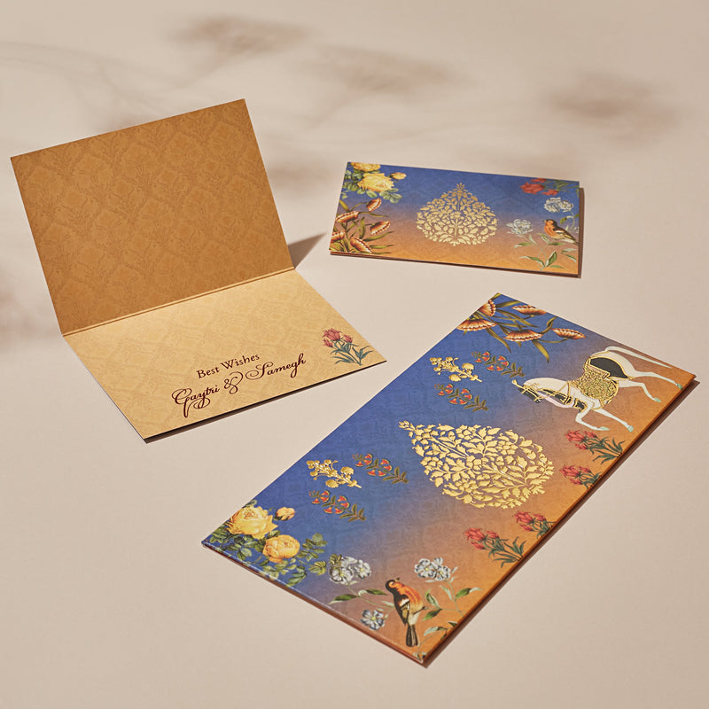 THE INDIAN CHARM - Fold Card