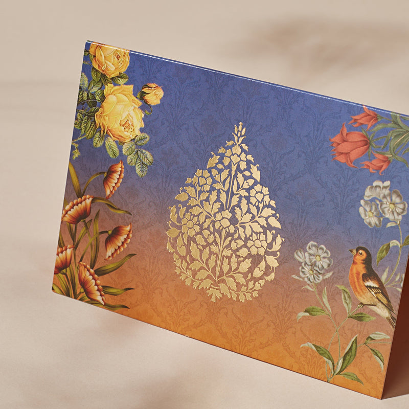 THE INDIAN CHARM - Fold Card