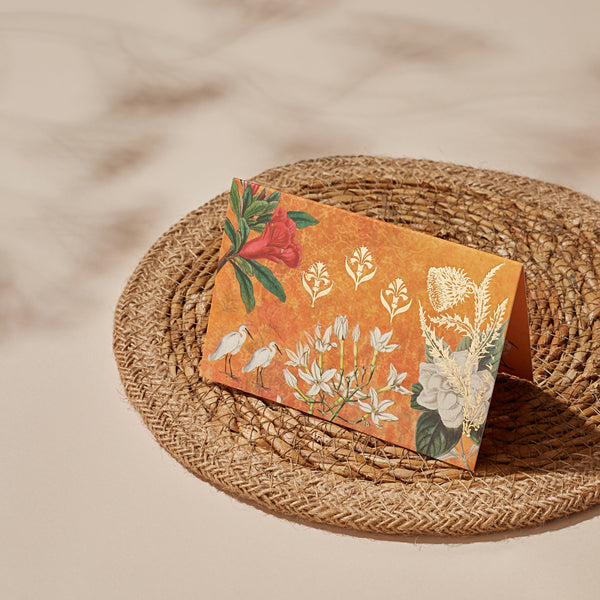 THE SAFFRON BURST - Fold Card