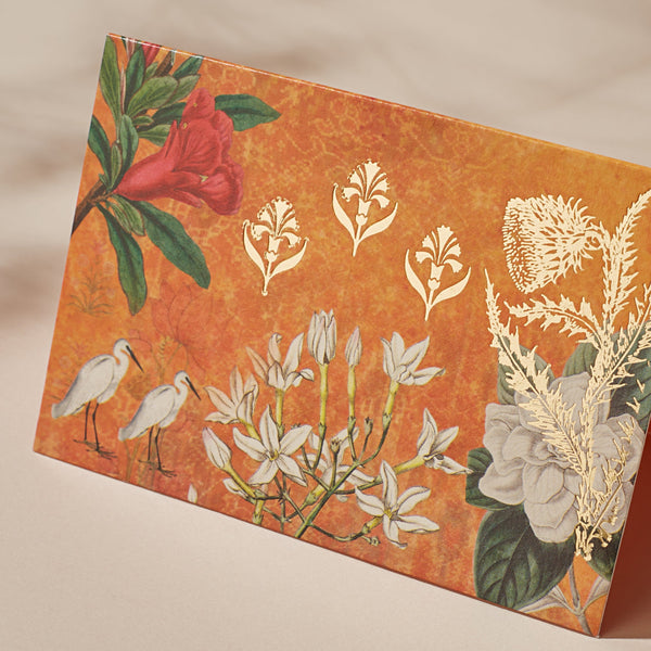 THE SAFFRON BURST - Fold Card