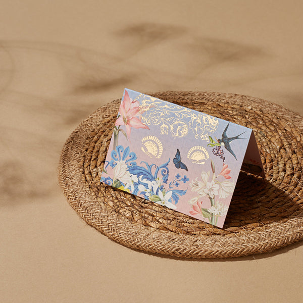FLUTTERING BLISS - Fold Card