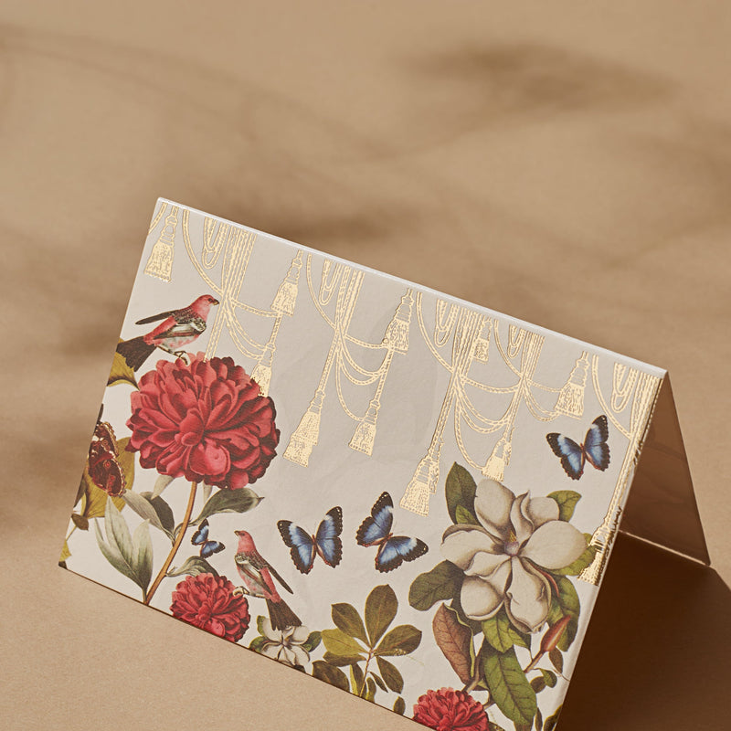 BLOSSOM DRAPES - Fold Card