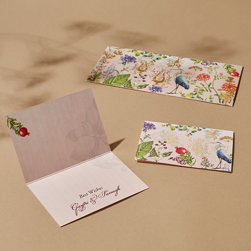 THE FLORAL REFUGE - Fold Card