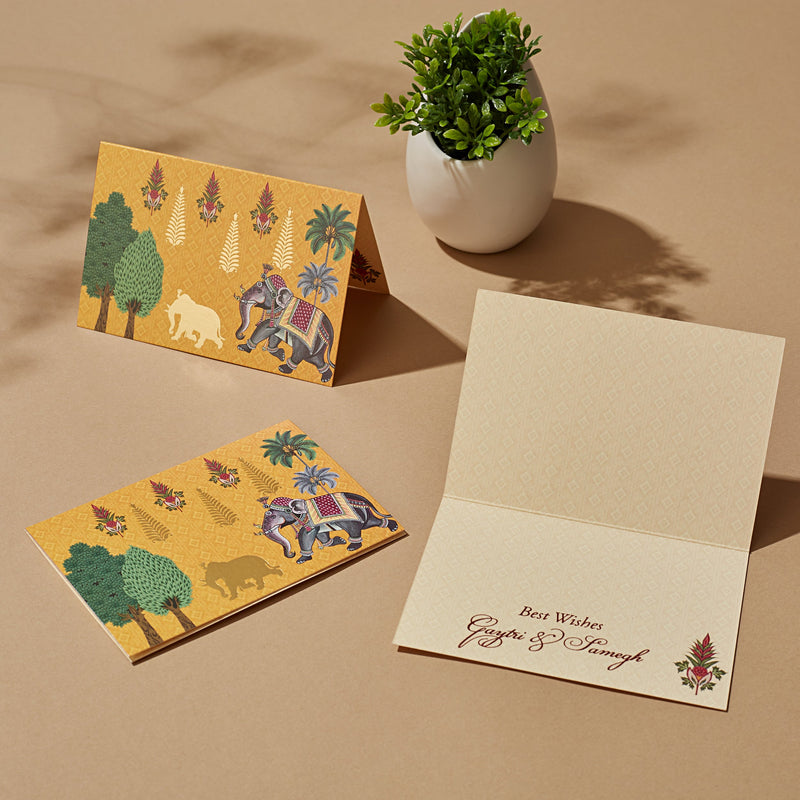 INDIAN ROYALE - Fold Card