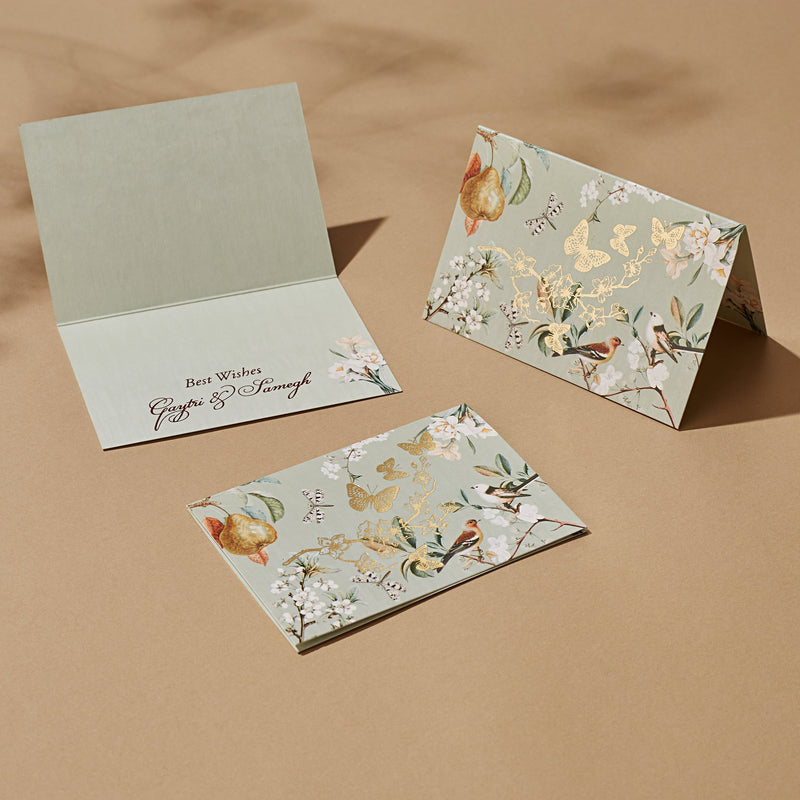 CHIRPING SPARROW - Fold Card
