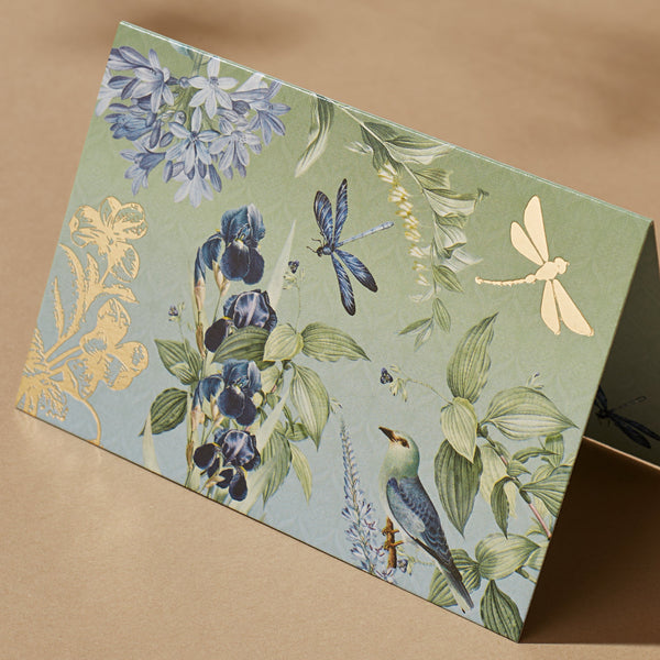 SPRING CASCADE - Fold Card