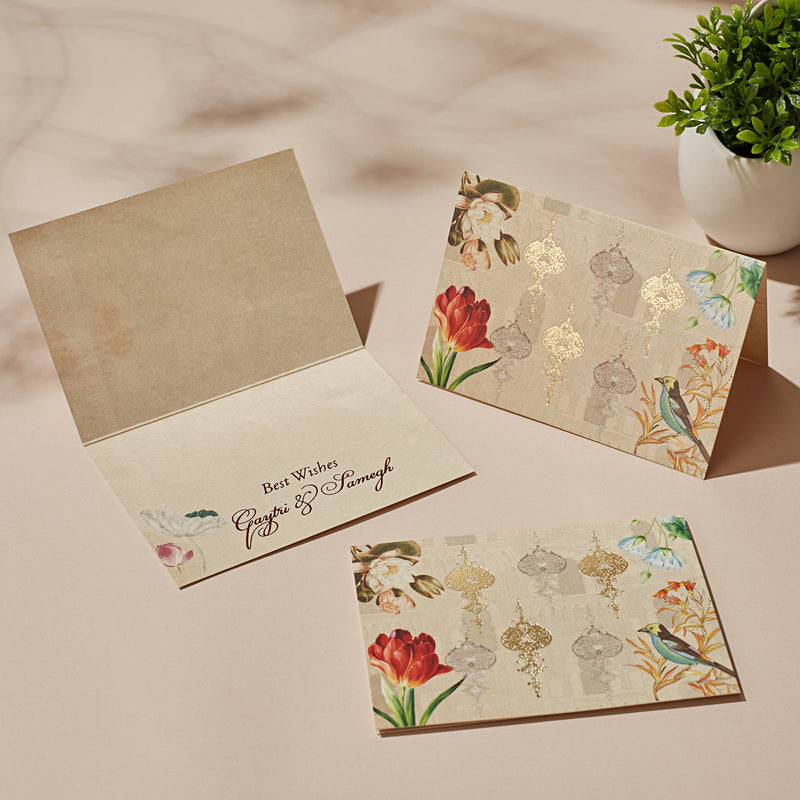 THE MUGHAL DECADENCE - Fold Card