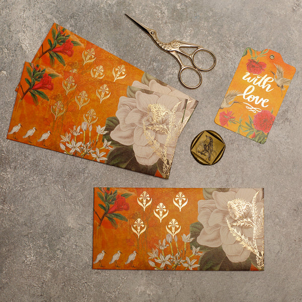 THE SAFFRON BURST - MONEY ENVELOPE