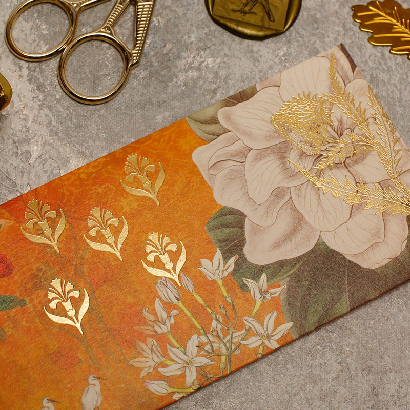 THE SAFFRON BURST - MONEY ENVELOPE
