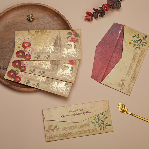 VINTAGE CHARIOT - MONEY ENVELOPE