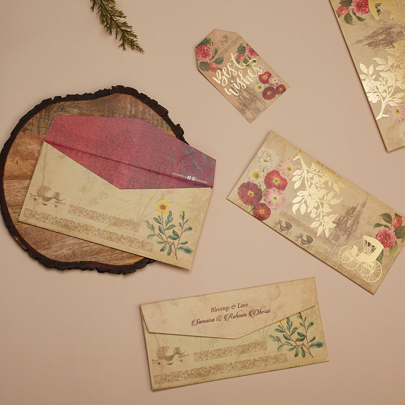 VINTAGE CHARIOT - MONEY ENVELOPE