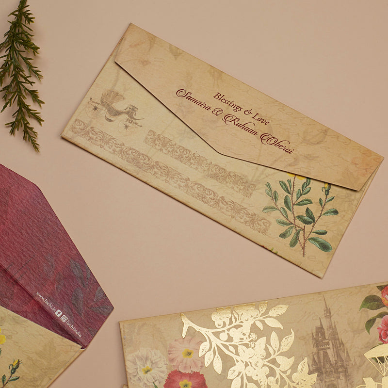 VINTAGE CHARIOT - MONEY ENVELOPE