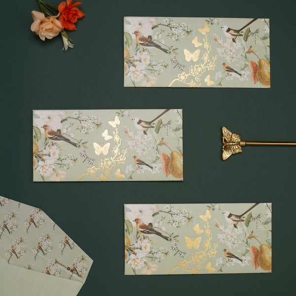 CHIRPING SPARROW - MONEY ENVELOPE