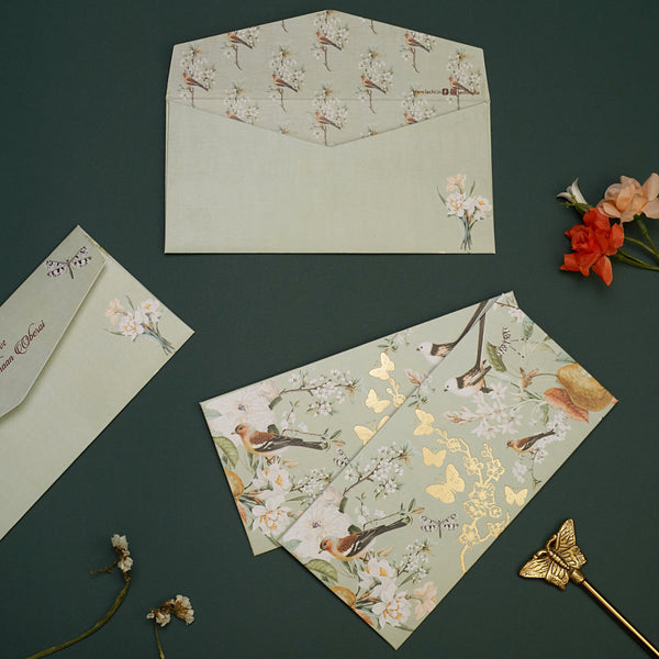 CHIRPING SPARROW - MONEY ENVELOPE