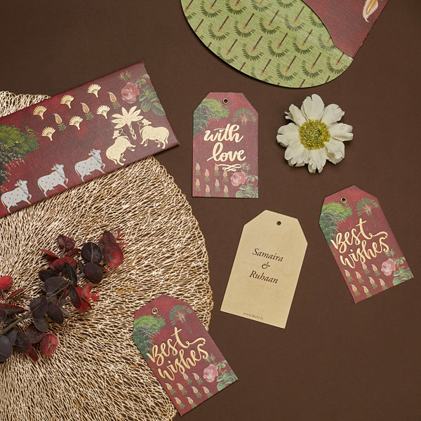 Sacred Pichwai - Gift Tags