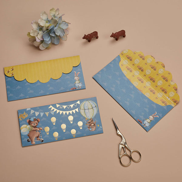 The Riding Bear - Money Envelope