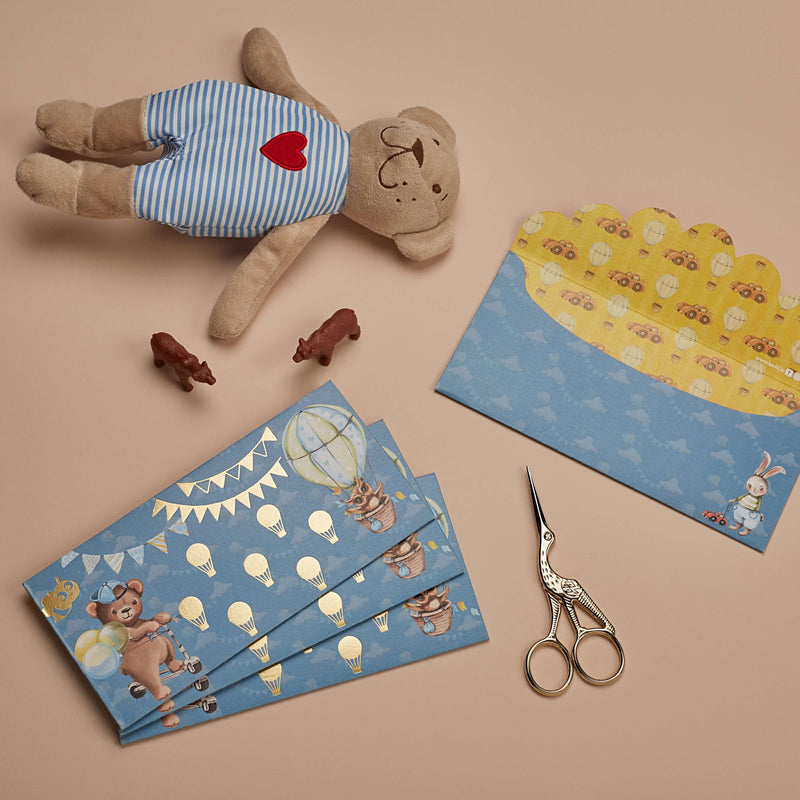 The Riding Bear - Money Envelope