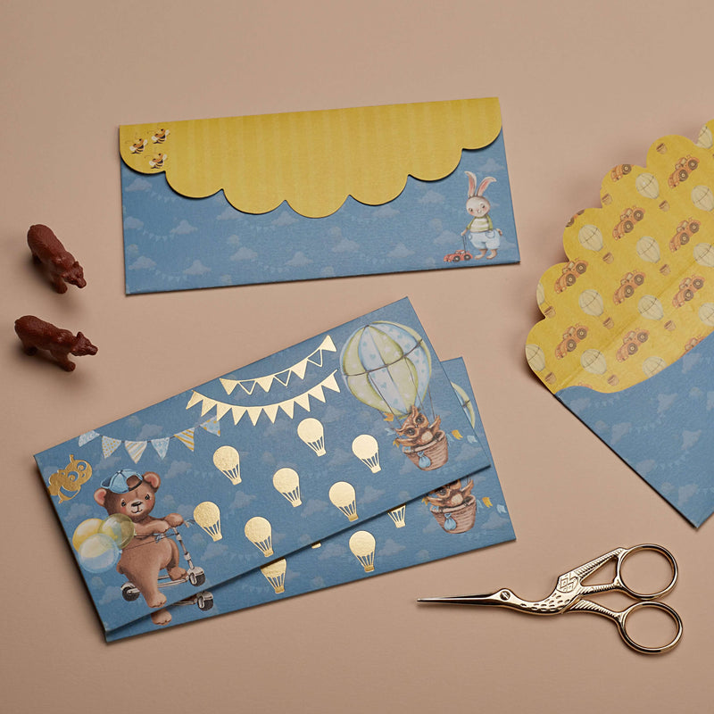 The Riding Bear - Money Envelope