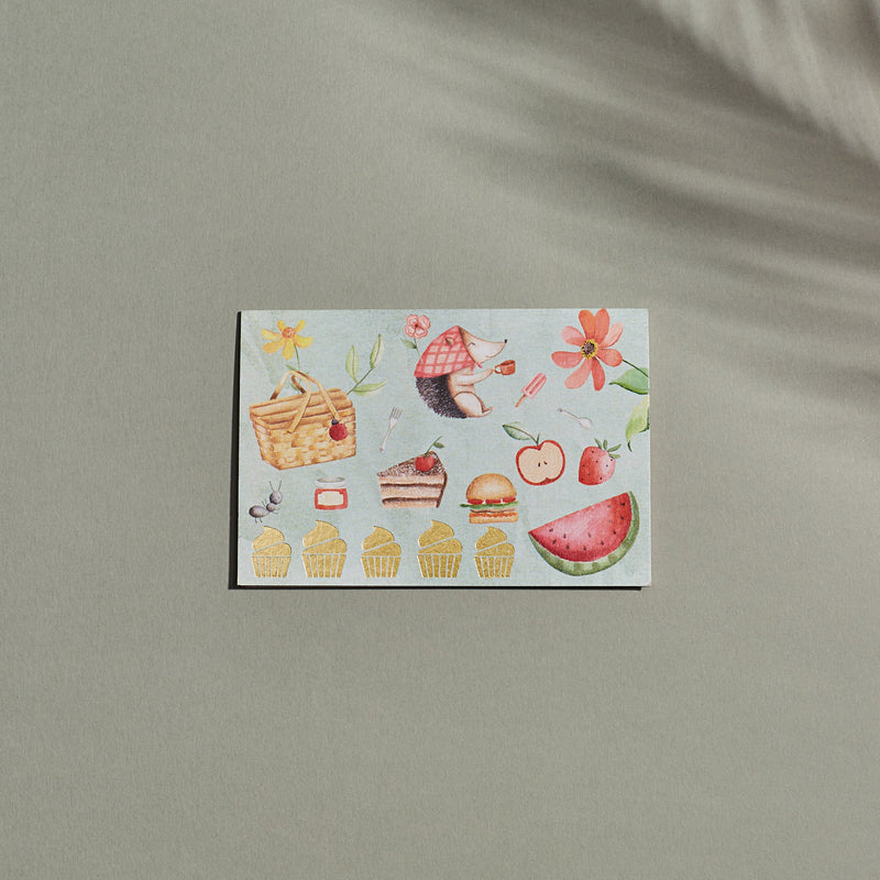The Hungry Hedgehog Fold Card