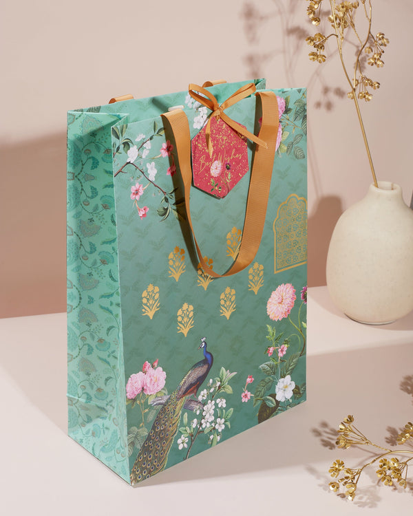 Peacock Courtyard - Gift Bag